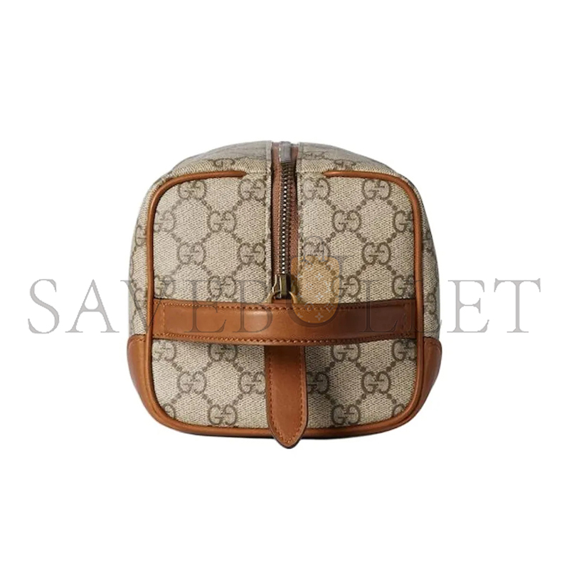 G*u*i gg emblem medium toiletry case 821163 (28*14*14cm)